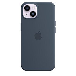Apple Silicone Case with MagSafe Bleu Orage - iPhone 14
